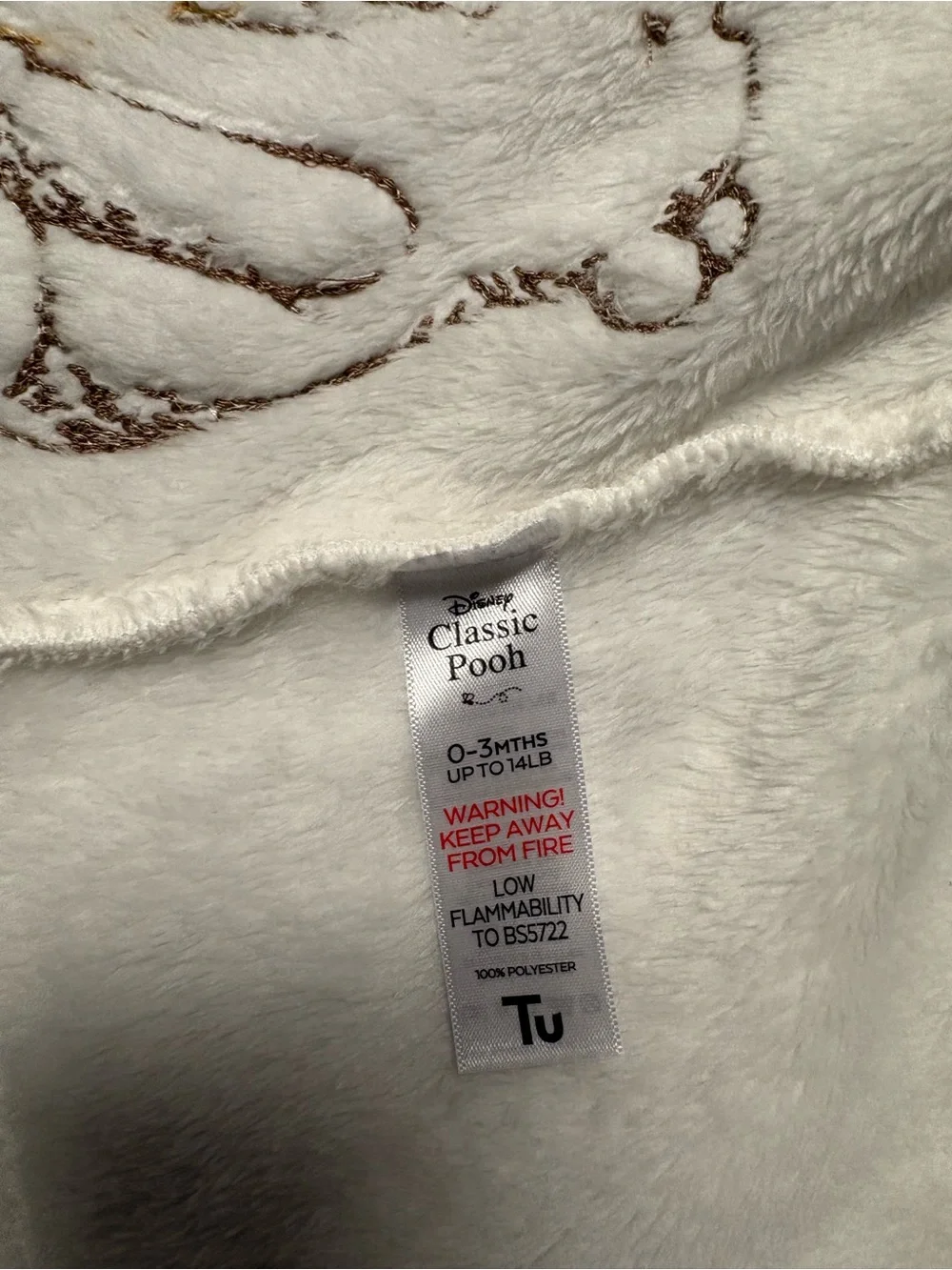 Marks & Spencer Winnie the Pooh Baby Bathrobe